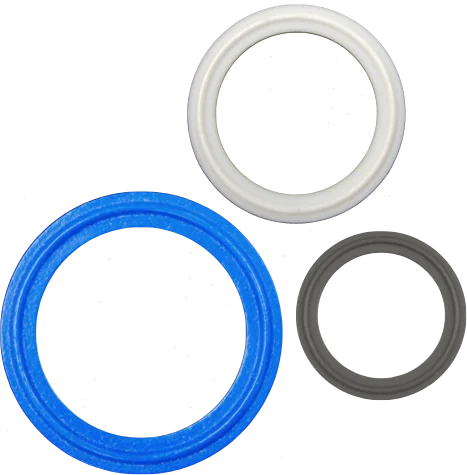 sanitary clamp gaskets built by Kelco Industries
